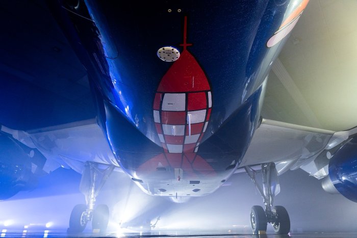Brussels Airlines : un nouvel A320 décoré à l'effigie de Tintin 