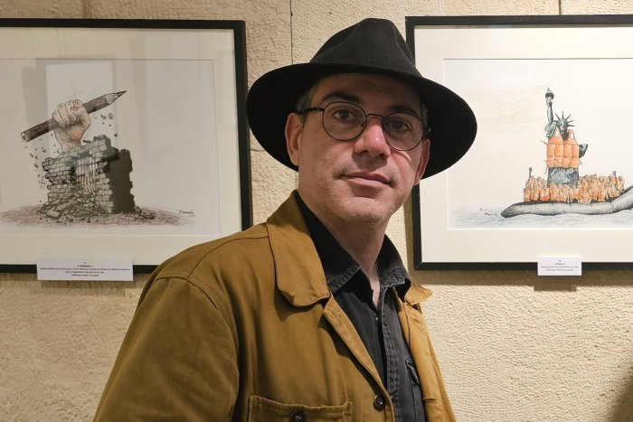 Le caricaturiste Kianoush Ramezani, figure iranienne de la liberté d'expression [PODCAST]