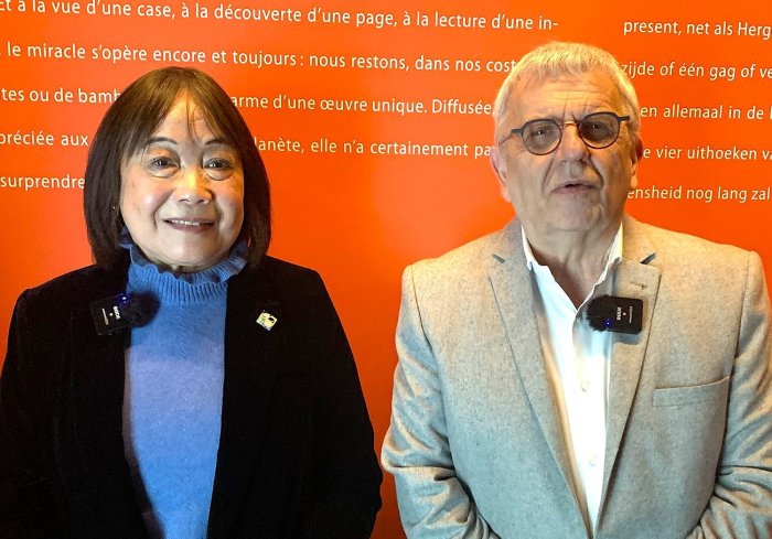 Le musée Hergé inaugure une nouvelle salle consacrée à Tchang et au Lotus bleu [PODCAST]