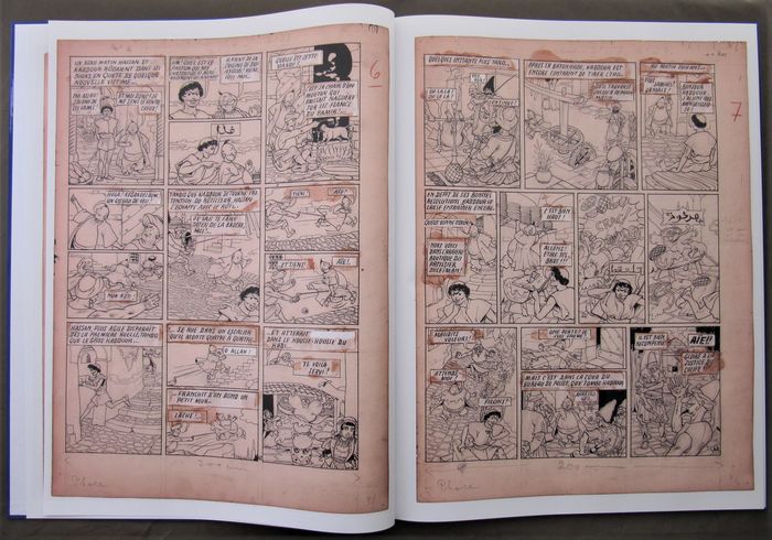 Catawiki met en vente toutes les planches originales du « Voleur de Bagdad » de Jacques Laudy