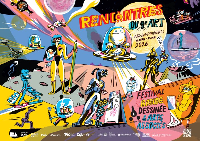 Sarjakuva 2026 : Exposition Kuti-Kuti aux Rencontres 9e Art d'Aix-en-Provence