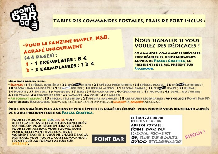 BBCCF n°1 le fanzine BD de GRAFFICA