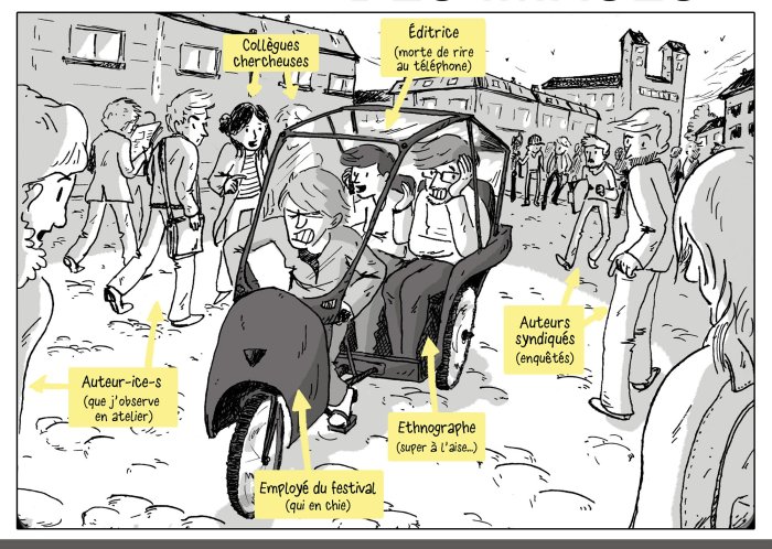 Bandes dessinées et romans graphiques au travail