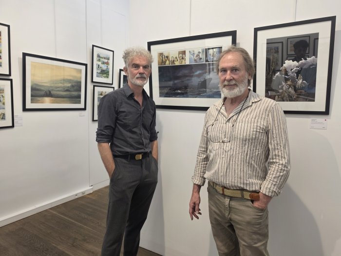 Christian Rossi & Emmanuel Lepage : dialogue entre deux maîtres à la galerie Daniel Maghen