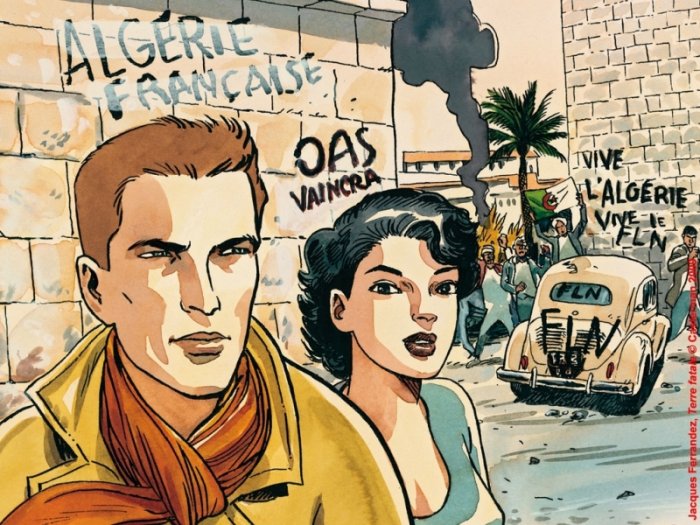Jacques Ferrandez dédicace Carnets d'Orient chez Bulles en tête (Paris)
