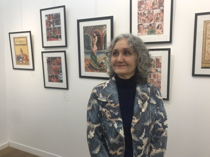 Ana Miralles : Beautés de courbes, de couleurs et d'Orients aux Éditions Daniel Maghen - [VIDEO]