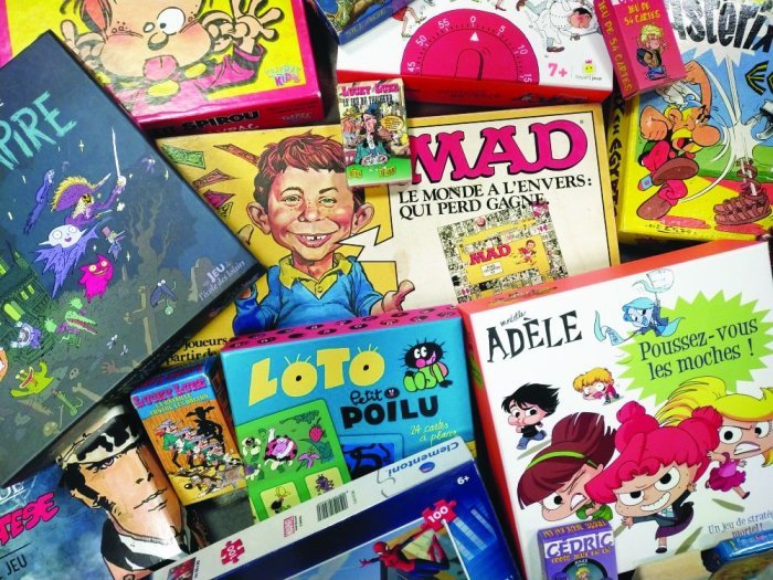 BD et Jeux de société - Exposition "Avance d'une case !" à la Maison de la BD à Blois