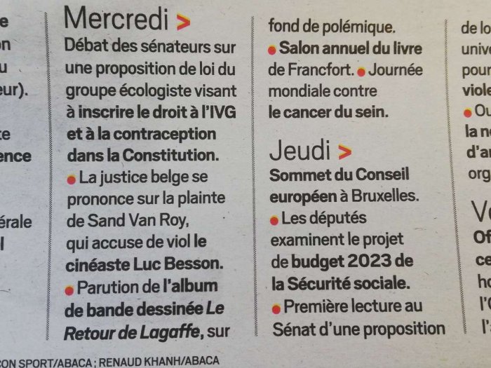 JDD la gaffe