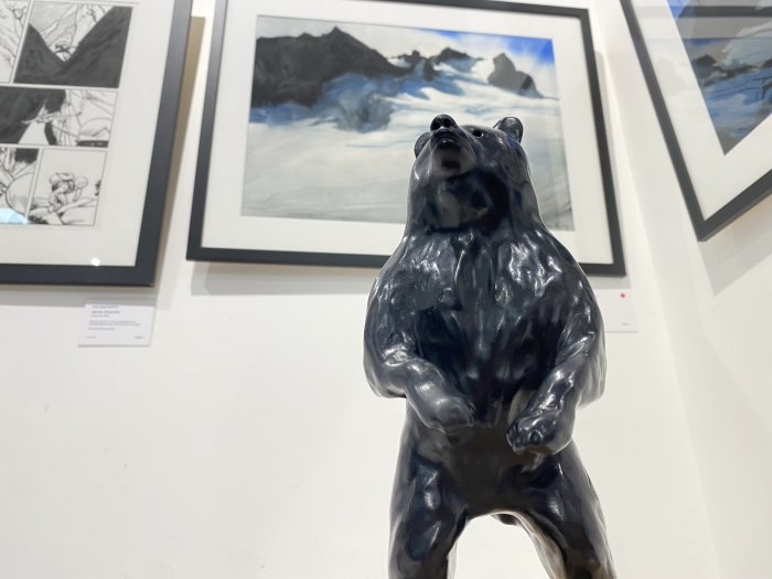 Jean Marc Rochette au sommet à la galerie Maghen de Paris