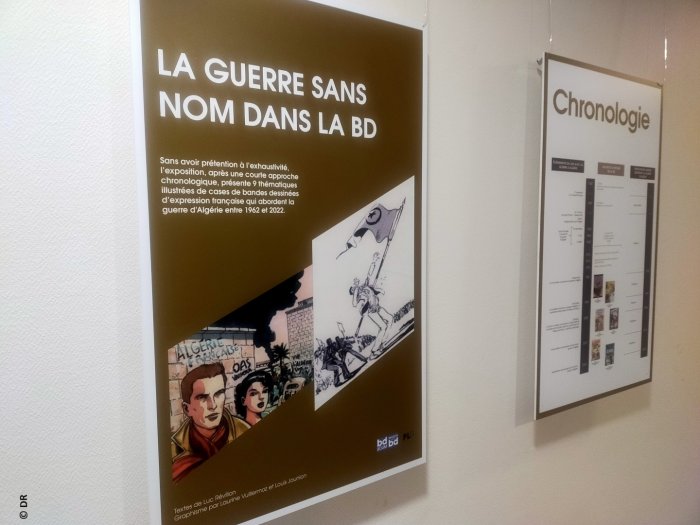 Exposition "La guerre sans nom" à la Maison de la BD de Blois