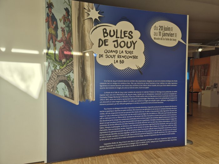 Bulles de Jouy : la BD tisse sa Toile !