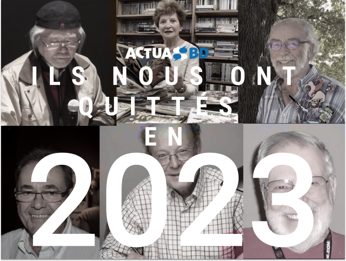 Bande dessinée : ils nous ont quittés en 2023