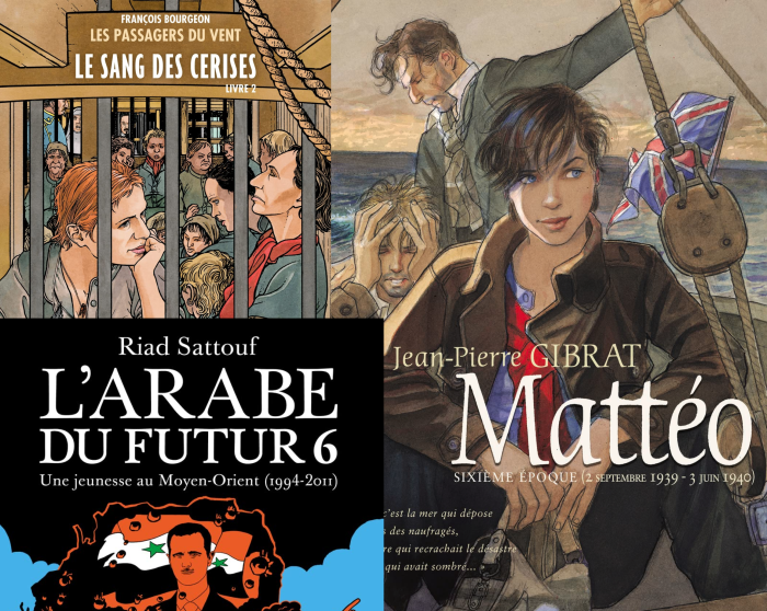 "Les Passagers du vent", "Mattéo", "L'Arabe du Futur"… Trois chefs d'œuvre devenus des classiques de notre temps. 