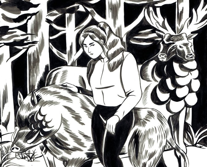 Exposition-vente virtuelle - Elizabeth Holleville - à la Galerie de la Bande Dessinée (Bruxelles)