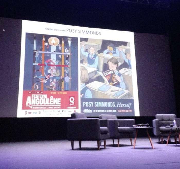 Angoulême 2025 : Posy Simmonds se confie lors d'une Masterclass