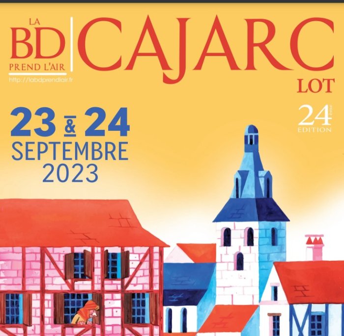 24e édition de "La BD prend l'air" à Carjac (Lot)
