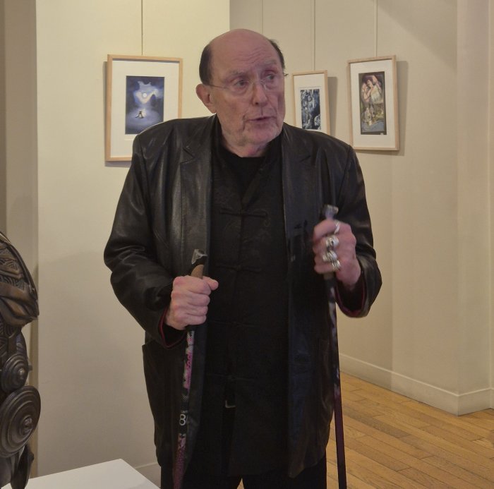 Druillet et ses amis vampires à la galerie Barbier