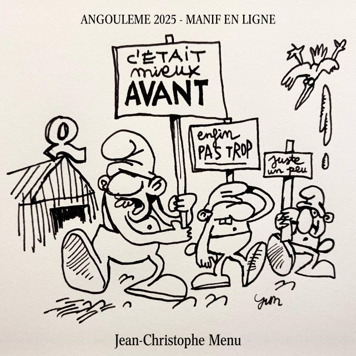 Angoulême 2025 : Manif en ligne contre 9eArt+ et le délégué général du FIBD Franck Bondoux