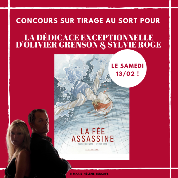 Olivier Grenson & Sylvie Roge à librairie Filigranes (Bruxelles)
