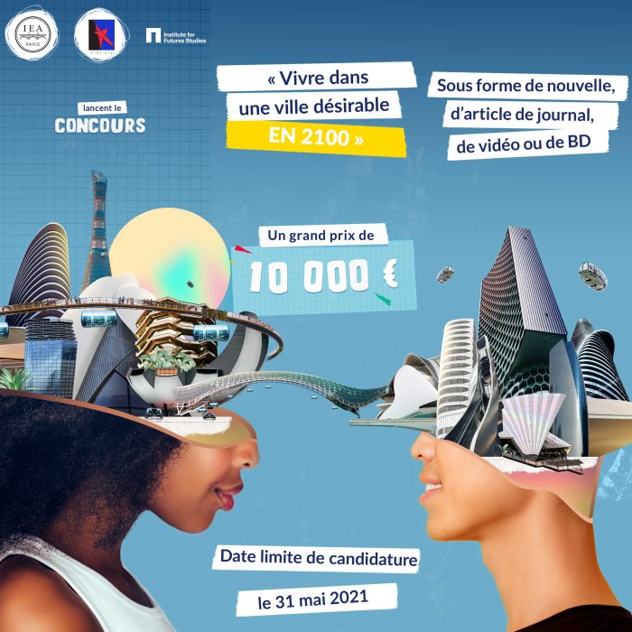Positive Future ; un concours pour imaginer la ville de 2100. 