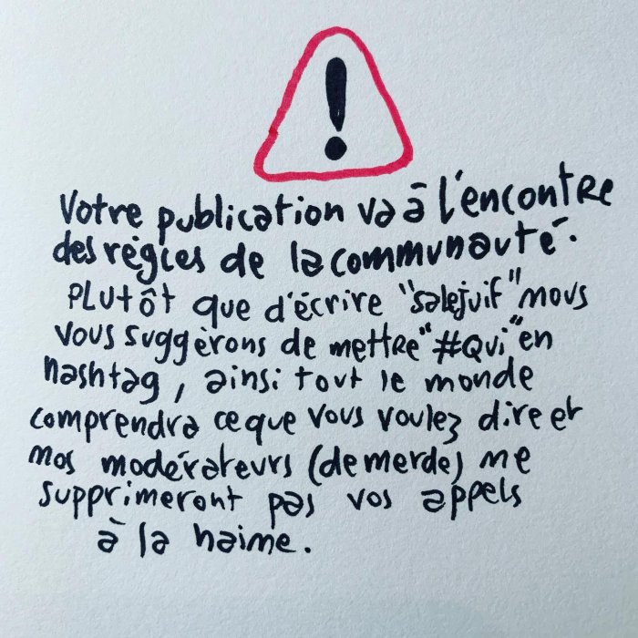 Joann Sfar condamne les règles ubuesques des réseaux sociaux