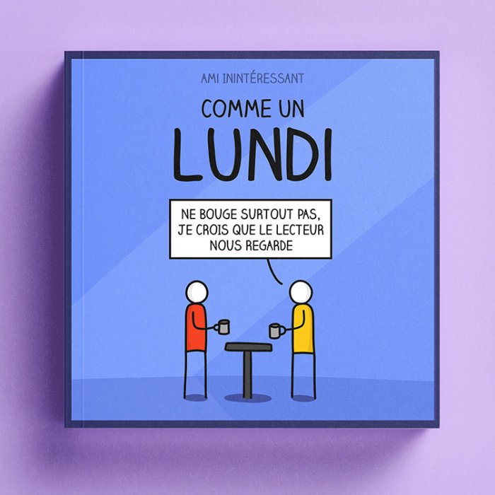 "Comme un lundi" le nouvel album d'Ami Inintéressant en financement participatif à Edition Exemplaire