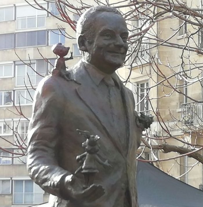 La statue de René Goscinny vandalisée !