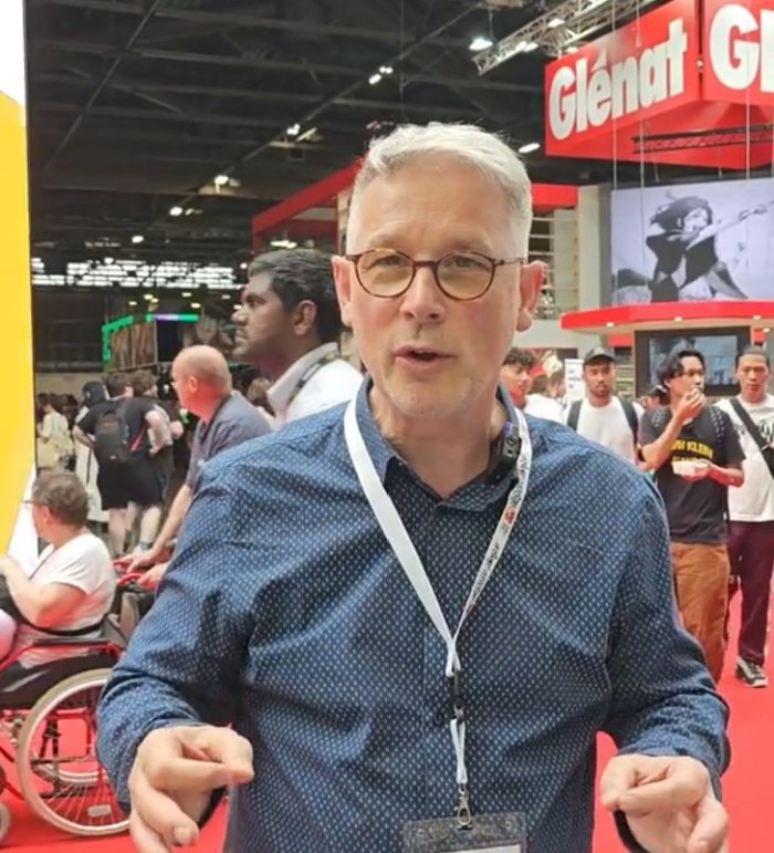 Choses vues à Japan Expo 2023 : Didier Pasamonik tiktokeur