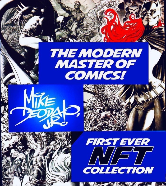 Vente d'art numérique (NFT) avec des personnages DC Comics ou Marvel : le dessinateur brésilien Mike Deodato jr fait polémique.