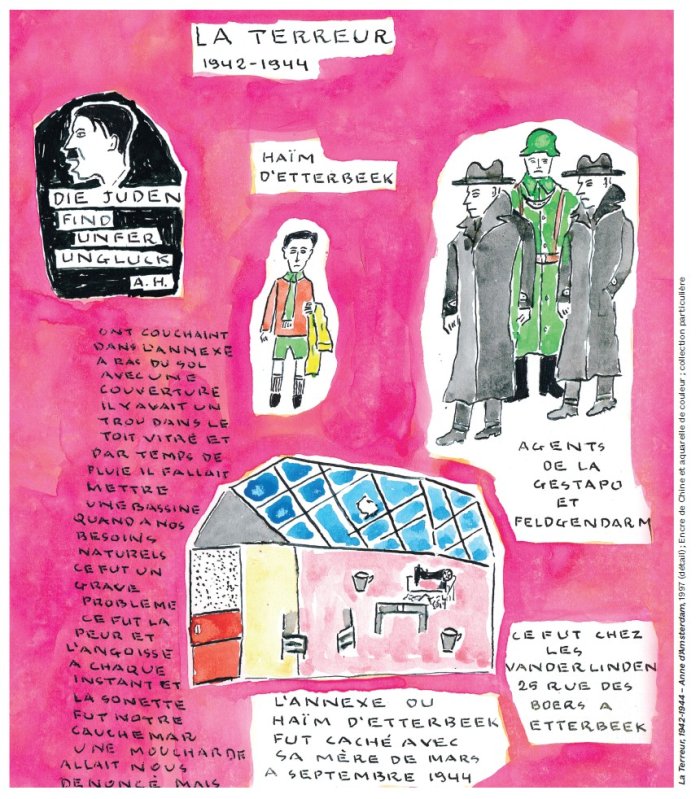 l'incroyable œuvre dessinée de Chaïm Kaliski au Musée d'Art et d'histoire du Judaïsme