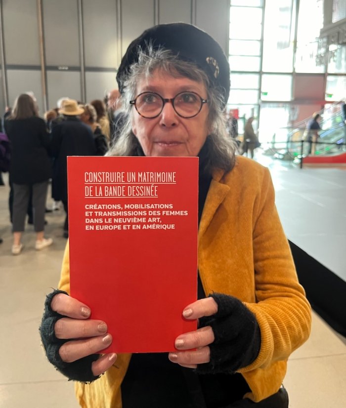 Chantal Montellier, pionnière française de la BD politique et féministe, invitée de Bob Fish Presents