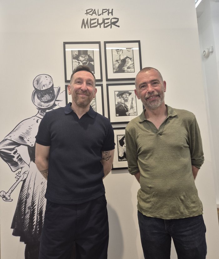 Ralph Meyer : un modeleur de lumière à la galerie Daniel Maghen