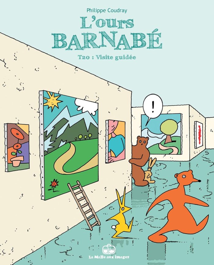 L'Ours Barnabé T. 20 : visite guidée - Par Philippe Coudray - La Malle aux Images/La Boite à Bulles