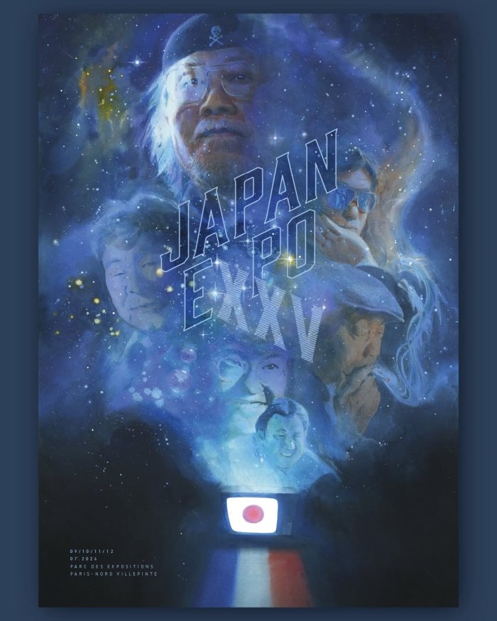 Japan Expo 2026 : les 25 affiches alternatives du 25e anniversaire commémorent les dieux des mangas et de l'animation japonaise