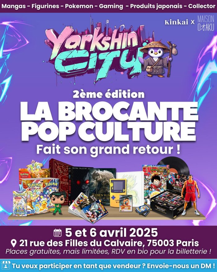 York Shin City, la brocante pop culture !