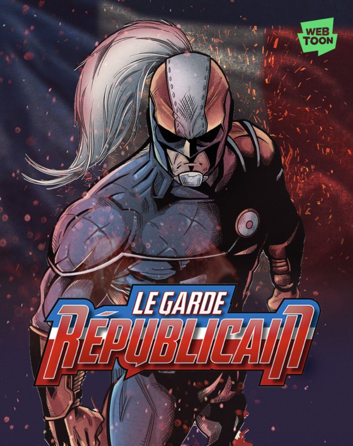 Le Garde Républicain : le super-héros tricolore arrive sur Webtoon