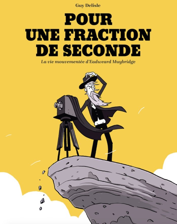 Pour une fraction de seconde – Par Guy Delisle – Éd. Delcourt