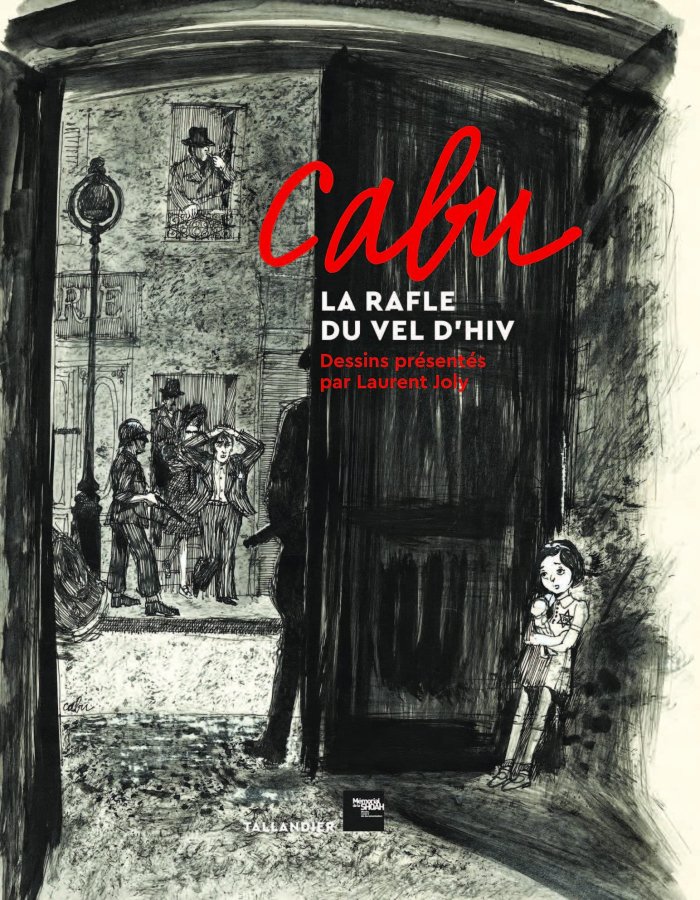 Cabu au Mémorial de la Shoah de Paris 