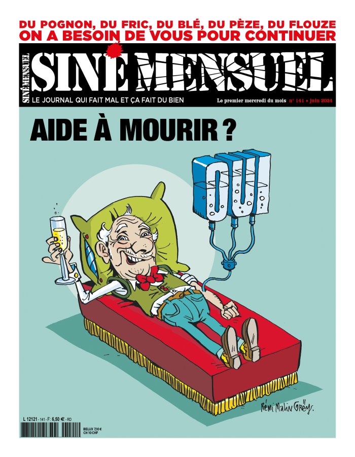 Siné Mensuel : aidez-le à survivre en payant moins d'impôts !