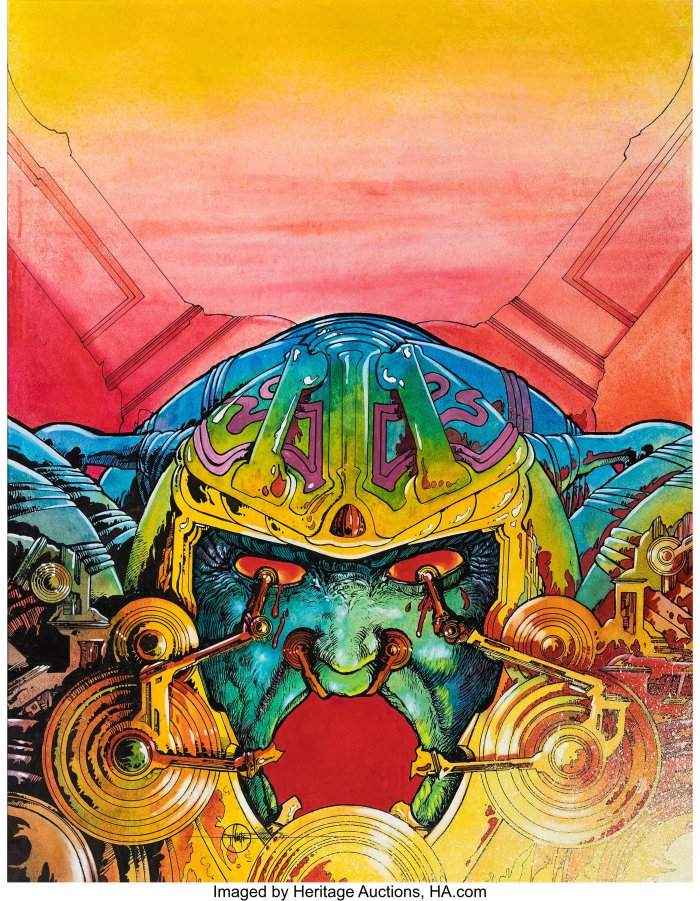 Heritage Auctions : la couverture mythique de Druillet en vedette