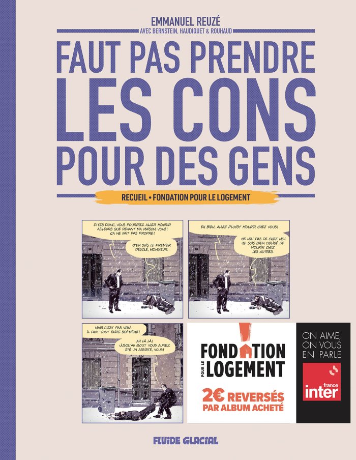 Quand les cons de Reuzé se mobilisent pour la Fondation pour le Logement des Défavorisés