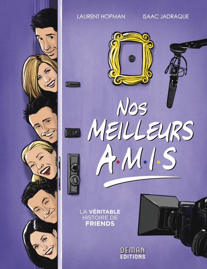 Exclusif : Voici la couverture de Nos Meilleurs Amis, la BD Friends qui toque à la bonne porte !