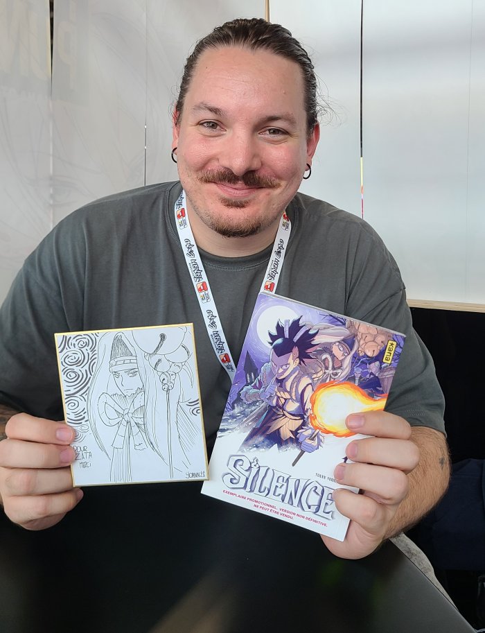 Yoann Vornière (alias Yo-one), auteur du manga français "Silence" : « je me suis dit : allons piocher dans le folklore français ! » [INTERVIEW]