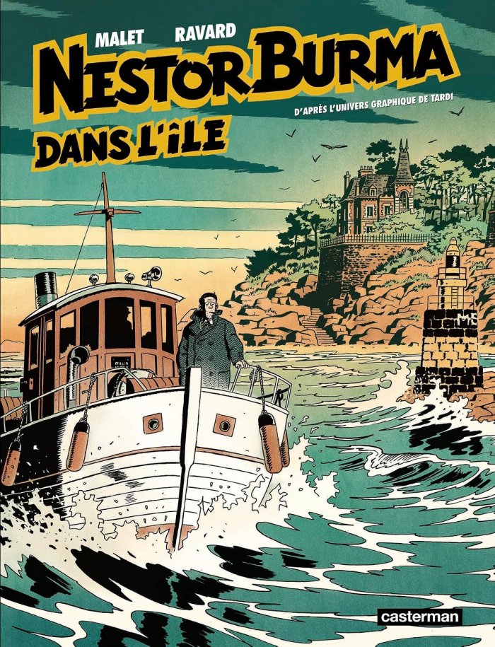 Nestor Burma dans l'île : l'air de rien, une petite pépite de la rentrée 2026 de Casterman