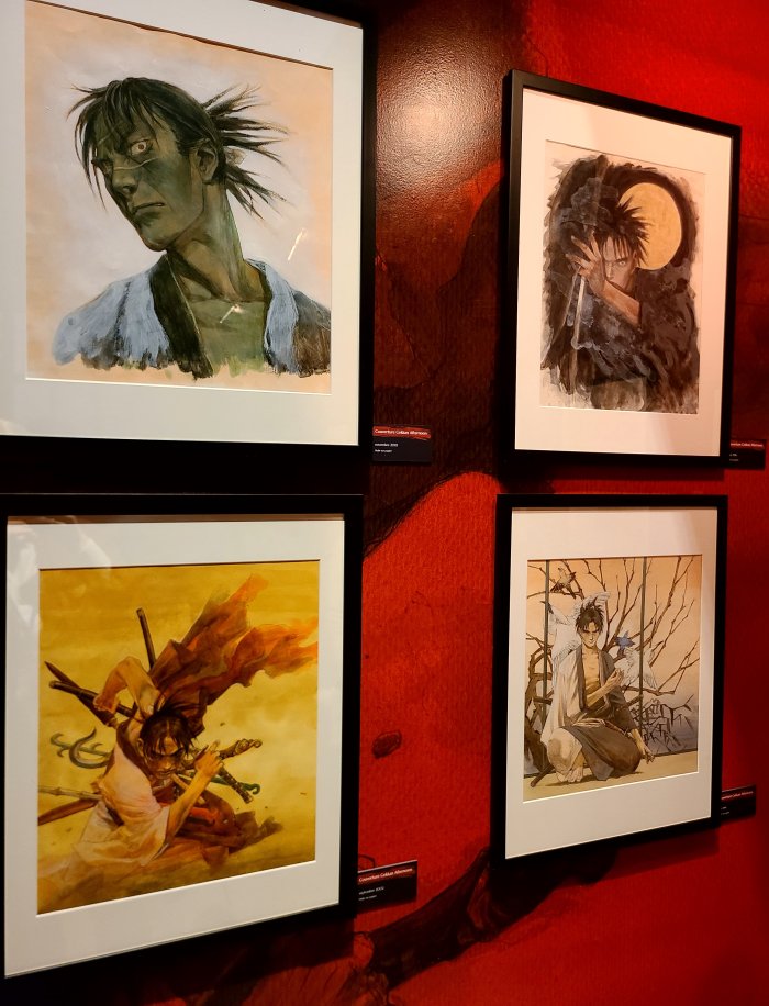 Angoulême 2024 : Exposition de Hiroaki Samura : corps et armes