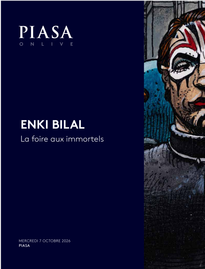 Deux planches exceptionnelles de Bilal en vente chez Piasa