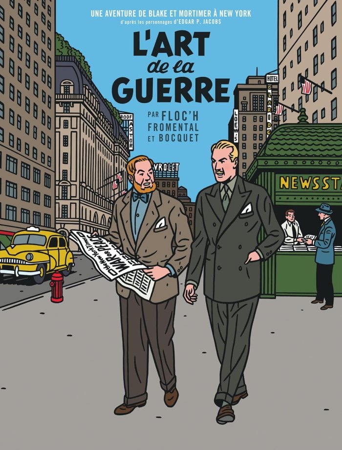 Avec Floc'h, Blake et Mortimer découvrent l'Amérique