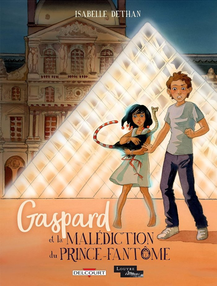 Gaspard et la malédiction du prince-fantôme - Par Isabelle Dethan - Delcourt/Louvre éditions