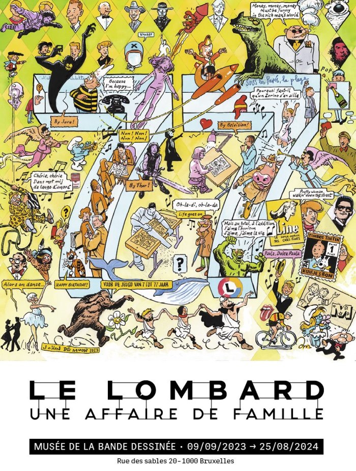 Le Lombard, de sept à septante-sept ans !