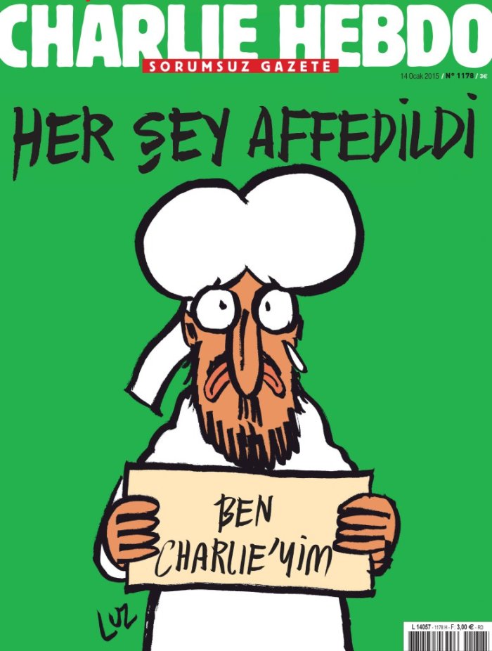 Hommages à Charlie Hebdo - Le formidable courage des éditeurs et des caricaturistes turcs